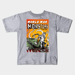 World War Monsters Kids T-Shirt